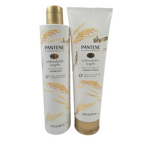 Pantene Nutrient Blends Unbreakable Lengths Shampoo 9.6 Oz & Conditioner 8 oz.
